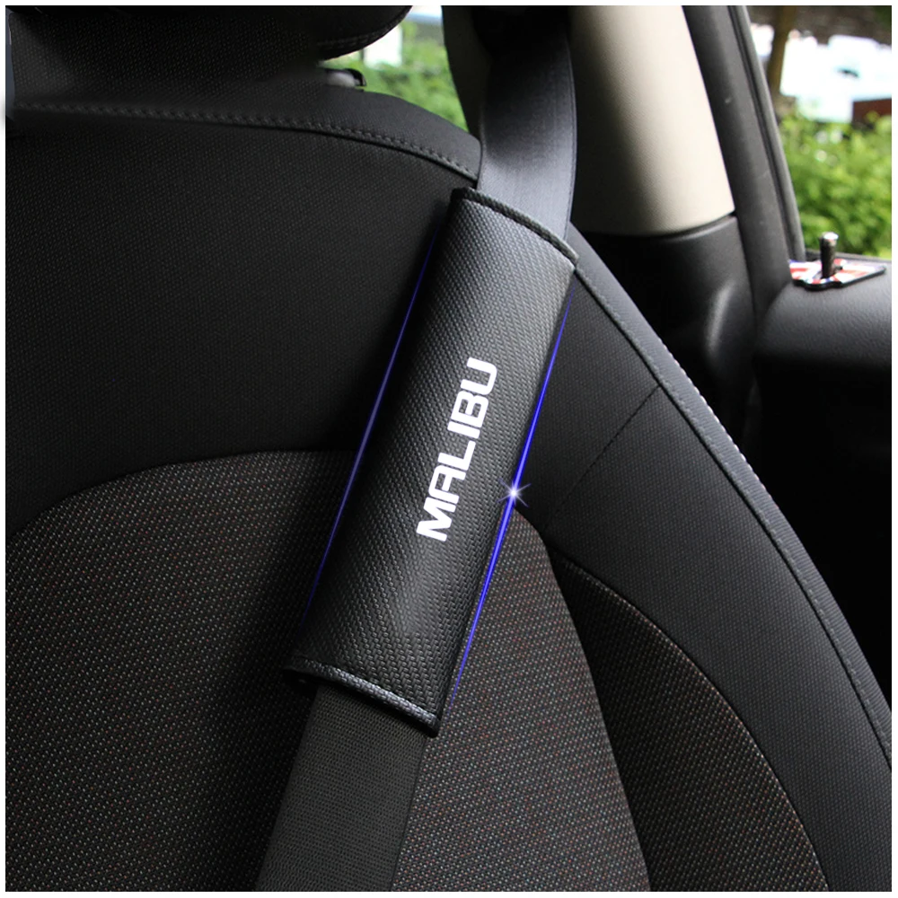 Для Chevrolet Malibu автомобильное сиденье плечевой ремень защитные накладки чехол без скольжения без потертости мягкий комфорт 2 шт. красный