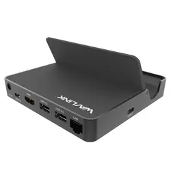 WAVLINK 10 Гбит/с USB 3,1 GEN 2 UNIVERSARSAL док-станции USB-C концентратор POWER доставки PD GIGABIT ETHRNET HDMI USB 3,0 50 Вт адаптер