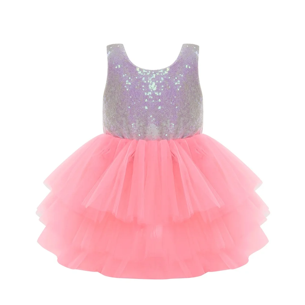 Детская одежда; платье-пачка с цветочным узором и бантом для девочек; вечерние платья принцессы для маленьких девочек на свадьбу