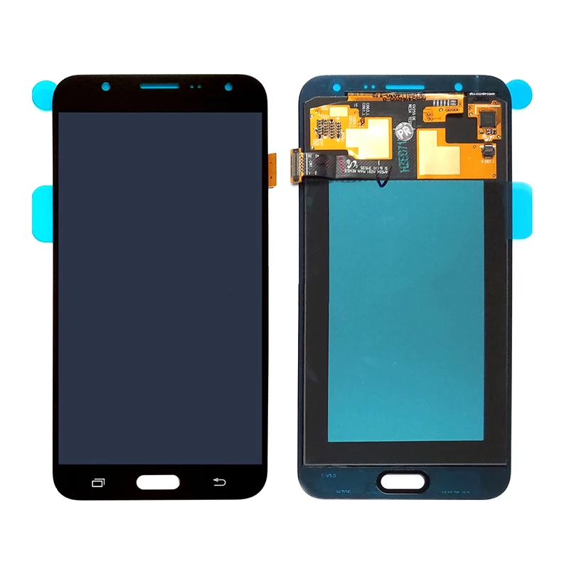Оригинальный Super AMOLED ЖК-дисплей для samsung Galaxy J7 2015 J700 J700F J700H J700M Дисплей Сенсорный