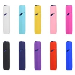 10 цветов силиконовый чехол для электронной сигареты полный защитный чехол подходит для IQOS 3,0 мульти