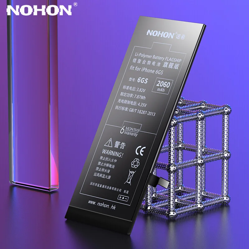 Aliexpress.com : Buy NOHON Phone Battery For Apple iPhone 6S Plus 6SPlus 5S 5C 4S High Capacity