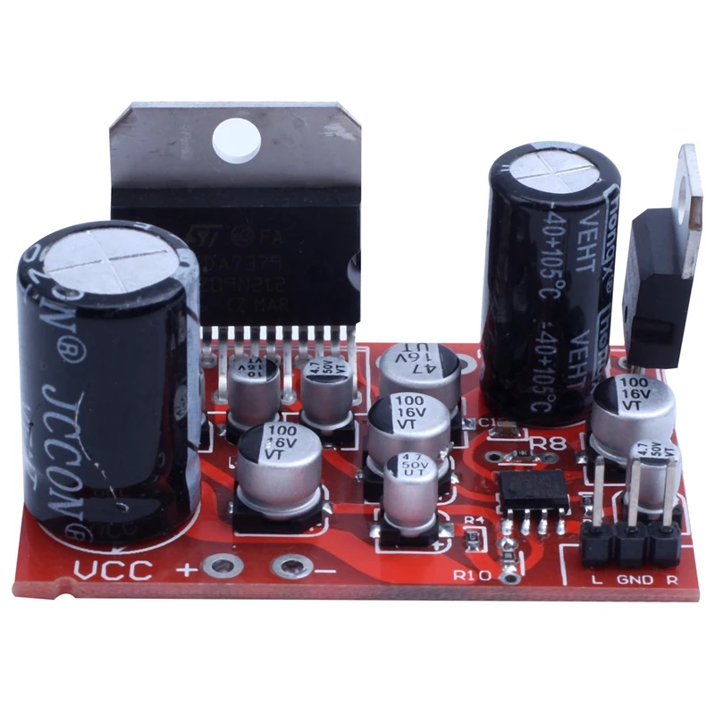 ABKT DC 12V TDA7379 38 Вт + стерео усилитель доска с AD828 предусилитель супер по сравнению