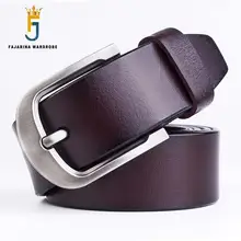 FAJARINA Quality Simple Design Fashion Retro Belts Man Jeans Geunine Leather Clasp Buckle Metal Belts for Men 38cm Wide N17FJ113 Belts FAJARINA Quality Simple Design Fashion Retro Belts Man Jeans Geunine Leather Clasp Buckle Metal Belts for Men 38cm Wide N17FJ113 Belts