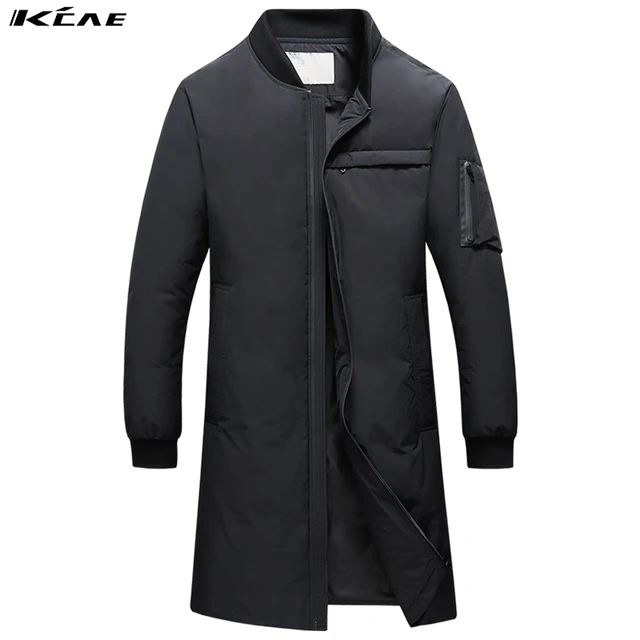 Cheap Winter Jacket Men 90% White Duck Down Long Jackets Keep Warm Coat Casual Men's thick Down Overcoat Jackets parka New