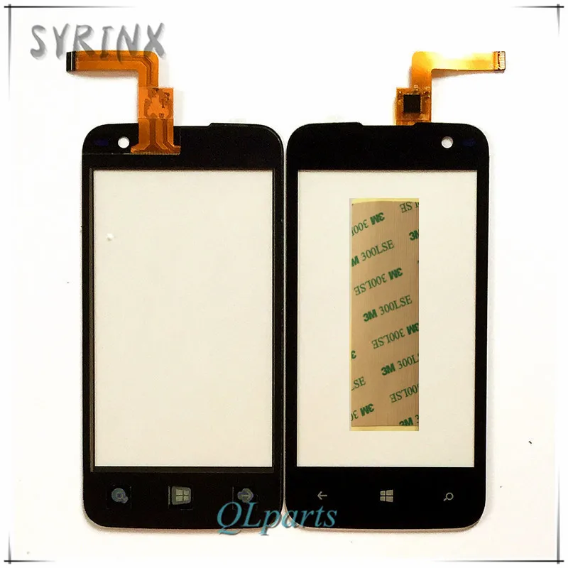 

Syrinx 4.5 inch Touch Screen Digitizer For Highscreen winwin SmartPhone Touch Panel Front Glass Sensor Touchscreen With Sticker