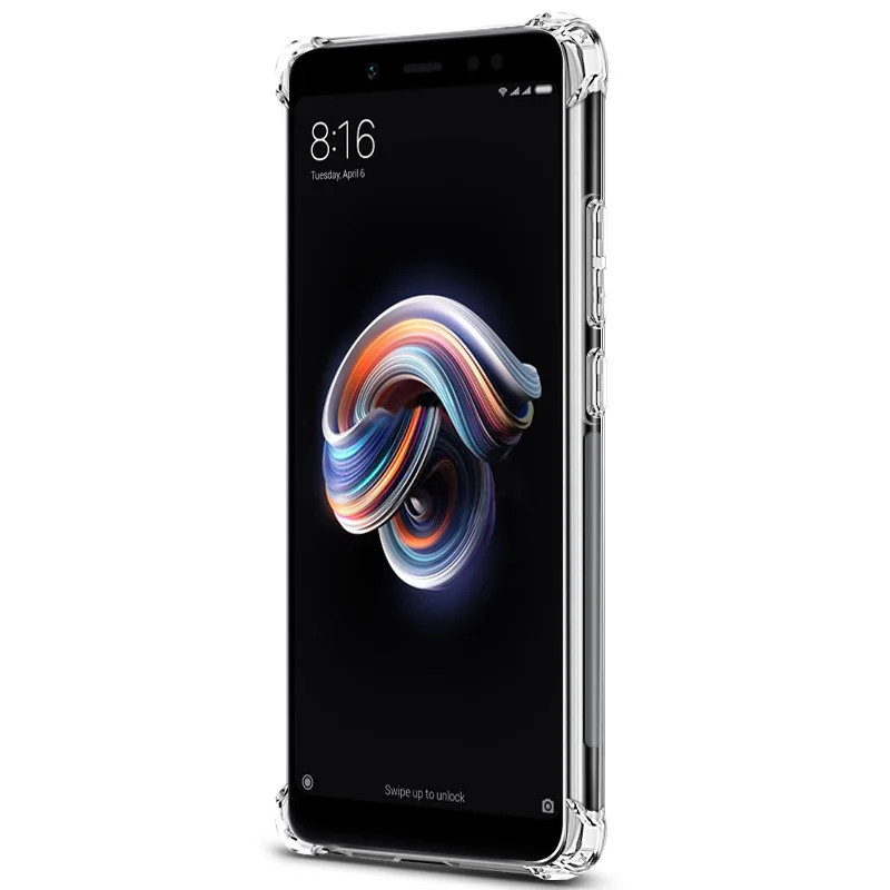 IMAK Чехол с "воздушной подушкой" для Xiaomi Redmi Note 7 6 5 Pro Note5 ударопрочный противоударный Мягкий ТПУ силиконовый чехол