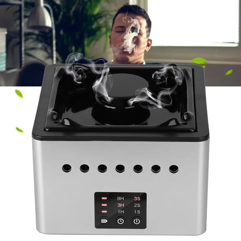 Многофункциональный очиститель воздуха пепельница для PM2.5 Haze пассивное курение формальдегида USB Антиперспиранты пепельницы