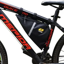 New 1680D Triangle Bike Bags MTB Mountain Road Front Frame Bag Riding Bicycle Saddle Bag Dropshipping Free Shipping Wholesale