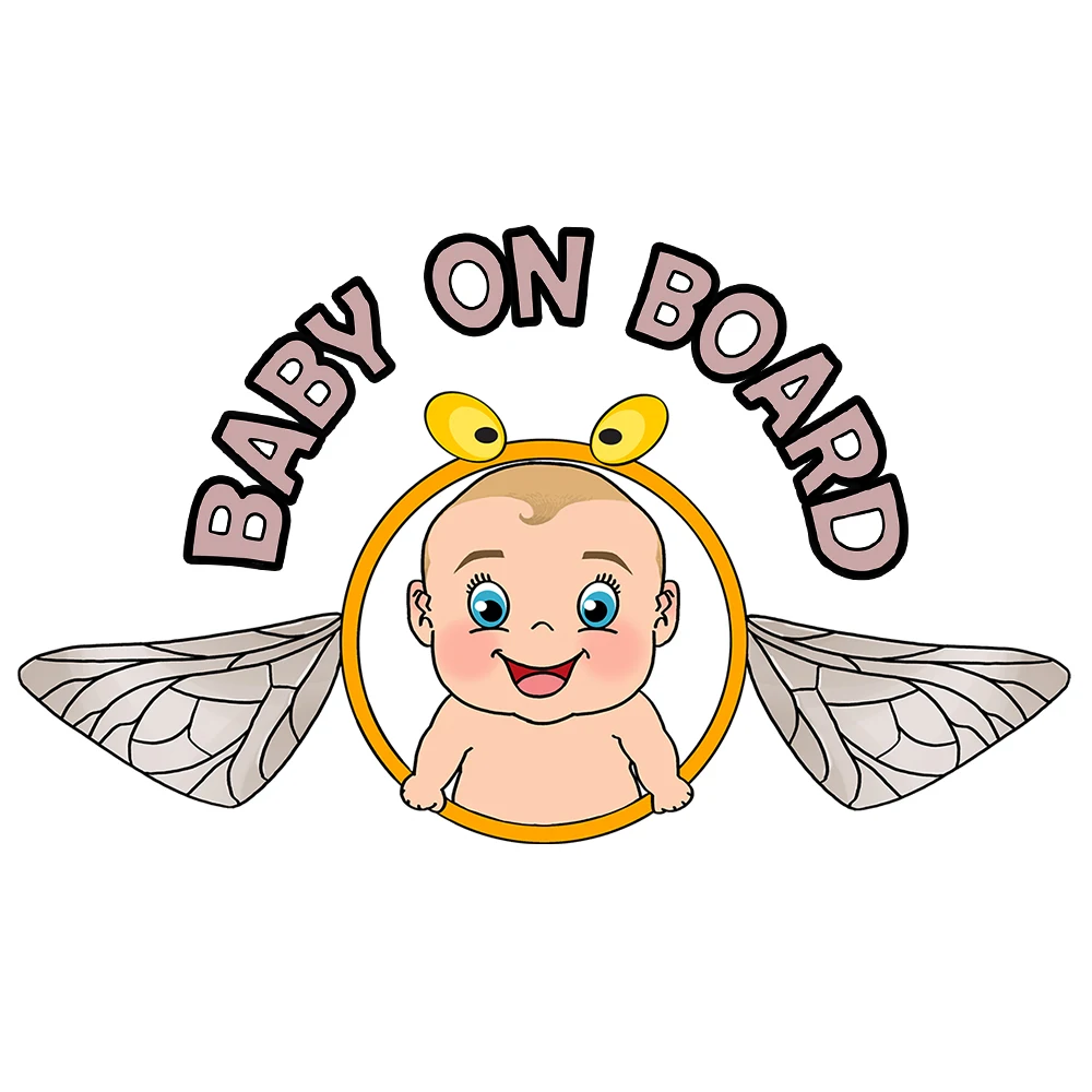 Rylybons New Baby On Board Car Stickers Window Vinyl Car Stickers And