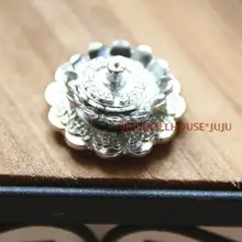 Миниатюрный Кукольный дом Siwan для игрушечного домика с использованием медленной Плиты Сплав кружева корт