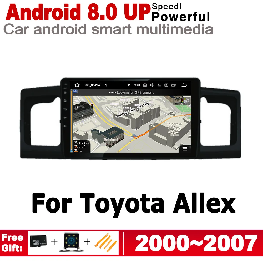 

ZaiXi IPS Android 2 DIN Car DVD GPS For Toyota Allex 2000~2007 Navigation multimedia player HD Screen Stereo radio WiFi system