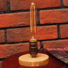 Современная железная природа деревянная прикроватная Настольная лампа для чтения настольная лампа E27 110 V/220 V светодиодные настольные лампы чердак старинная настольная лампа для спальни гостиной