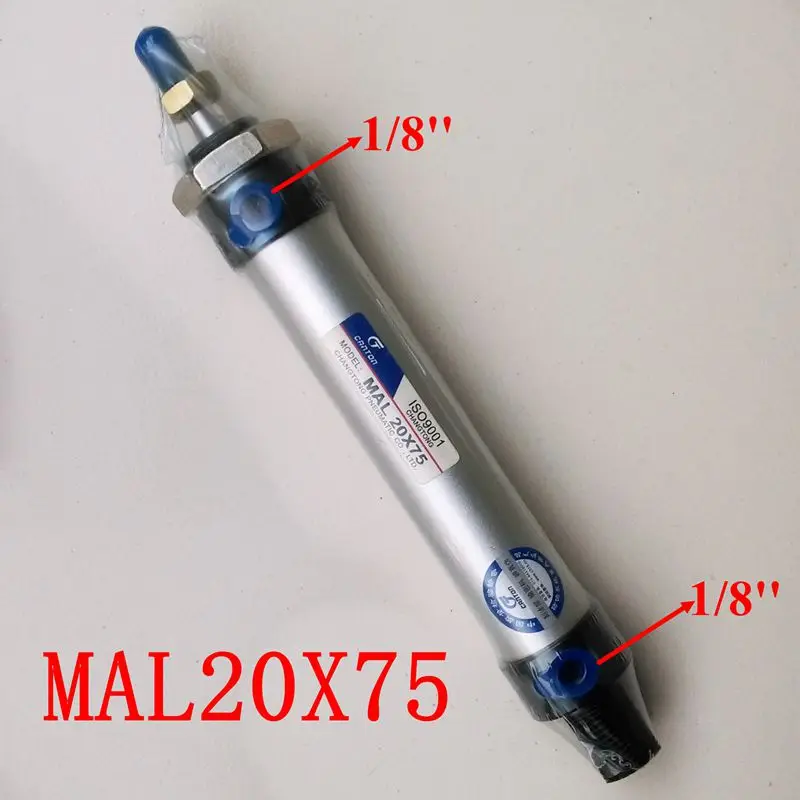 Buy Single Rod Cylinder MAL20X75 Bore 20mm Stroke 75mm
