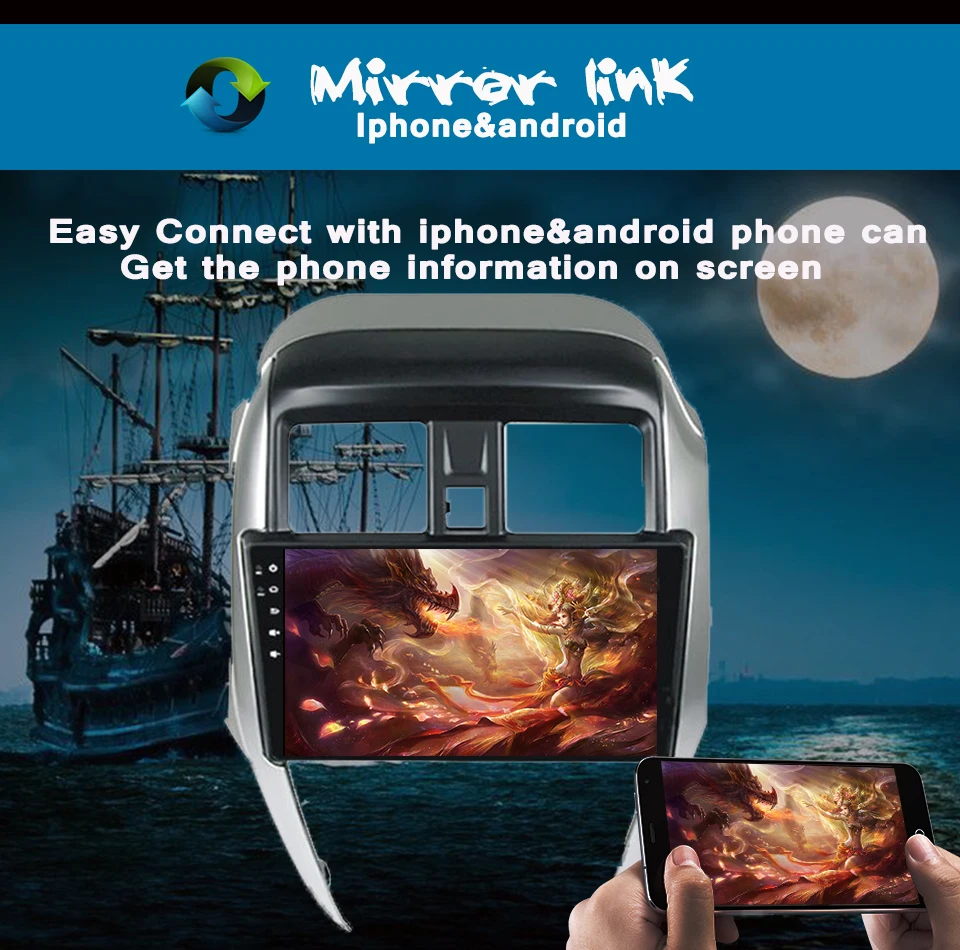 HD 1280*720 Восьмиядерный Android 10 0 автомобильный Авторадио dvd магнитофон gps монитор