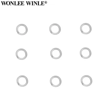 

Wonlee Winle DIY 316L Stainless Steel Single Jump Rings Connectors Charms Accessories For Bracelet Pendant Jewelry Making