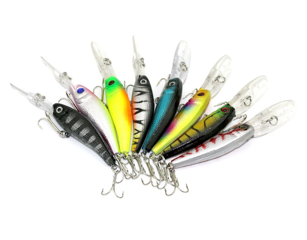 MI046 minnow lures (12)