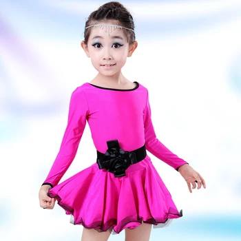 

Latin Dance Clothing for Girls Fringe Dance Wear Children's Ballroom Dance Costume