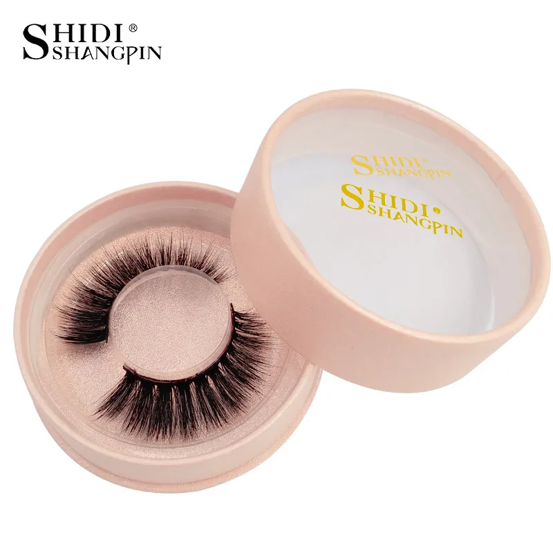 SHIDISHANGPIN 1 Pair mink eyelashes false eyelash 3d mink lashes natural long false eyelashes 1cm-1.5cm 1 box eyelash extension