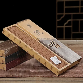 

F 27cm Stick Incense for Home Buddhist Tibetan Meditation Incense Sticks In Gift Box 300g Sandalwood for Wooden Incense Burner