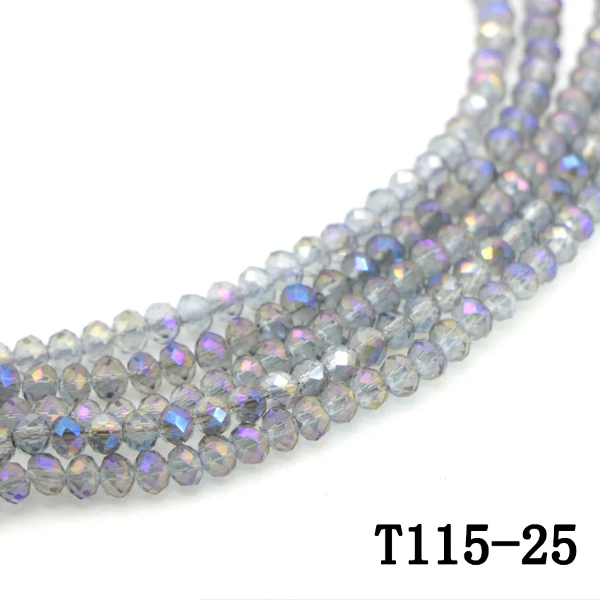 27 Grey and purple natural crystal fashion beads (5)