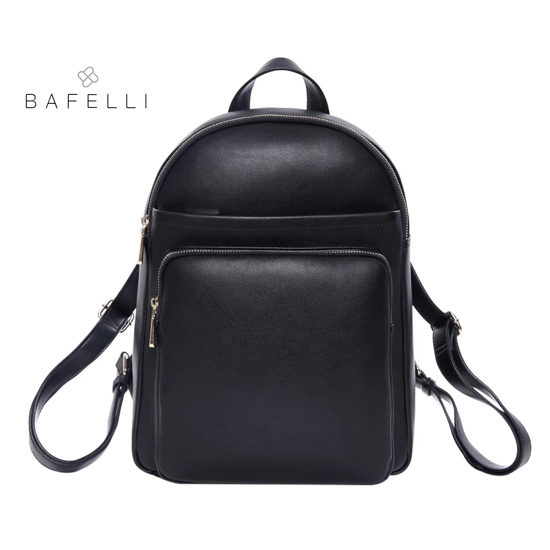 

BAFELLI fashion women backpack travel bag for teenages girls vintage backpacks deep blue black women bag