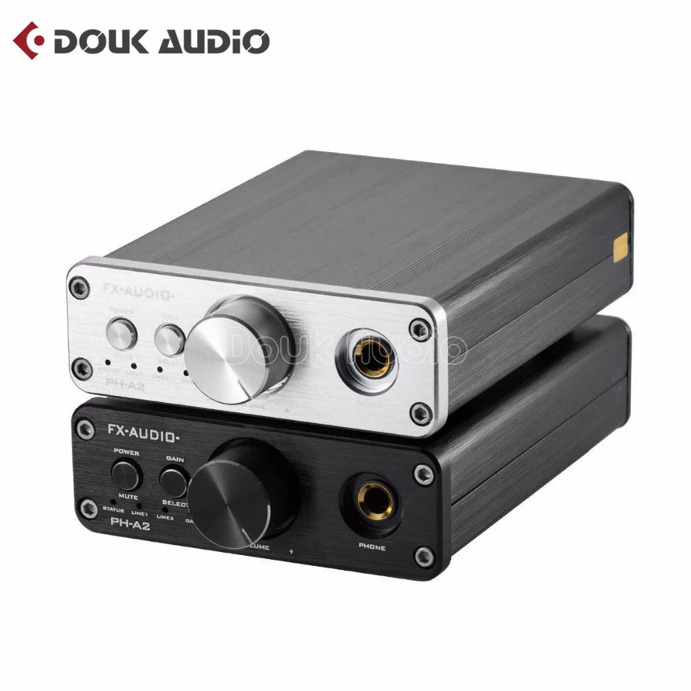 

Douk Audio 2018 Latest Music Hall TPA6120 HiFi Portable Headphone Amp Mini Stereo Audio Amp 3.5mm AUX/RCA IN