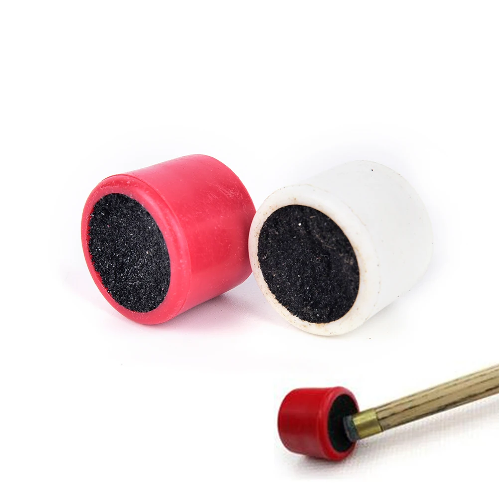 Portable Billiard Double Sided Cue Tip Shaper Snooker Pool Scuffer Table Tool Snooker & Billiard Accessories 20*25MM