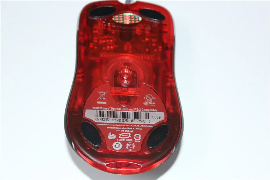 intellimouse optical usb and ps2 compatible