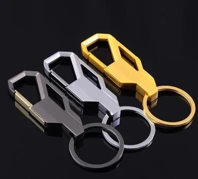

Key chain men's business waist women's metal key chain creative custom simple car key ring ring pendant-210