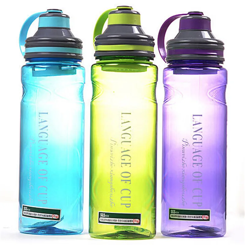 Творческий на каждый день, 3 цвета Портативный пространство Бутылки для воды с Чай заварки высокое качество Пластик спортивный для напитков бутылка питьевой воды 600 мл
