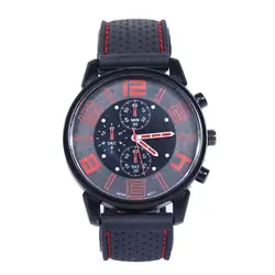 Модные Повседневное Часы Для мужчин Нержавеющая сталь Спорт Прохладный кварцевые часы наручные аналоговые часы