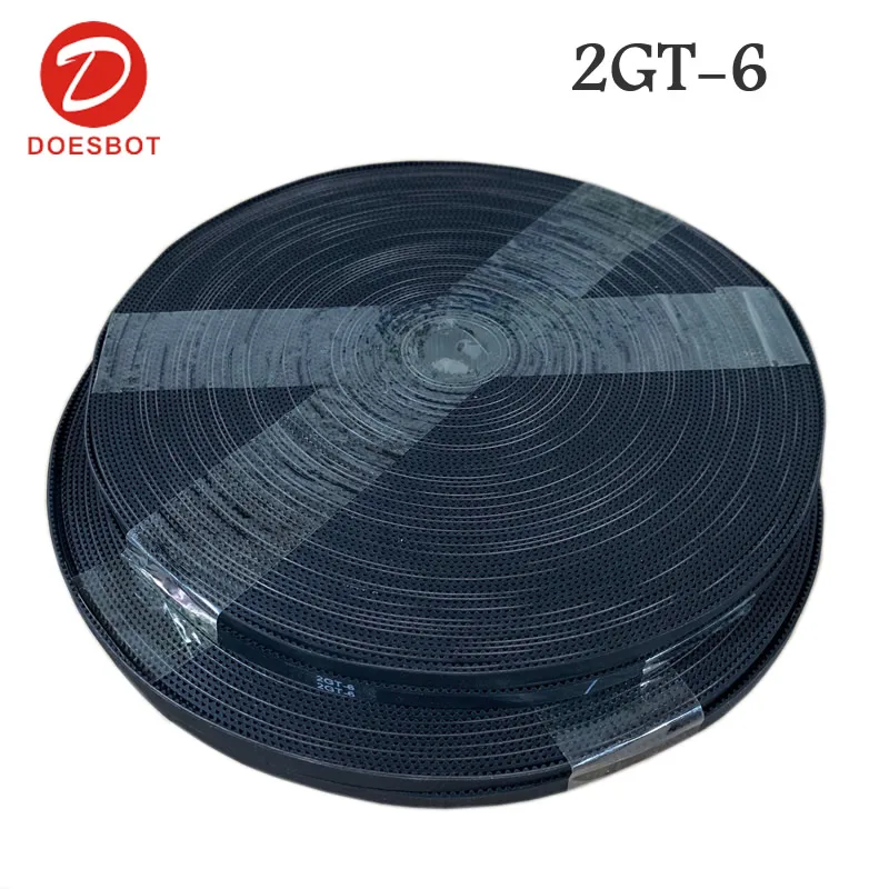 

2 Meters length GT2 Open Synchronous belt width 6MM