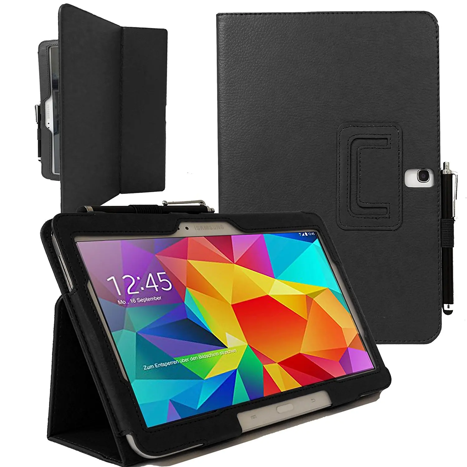 Чехол для Samsung Galaxy Tab 4 10 1 T530 T535 чехол книжка из искусственной кожи с подставкой +