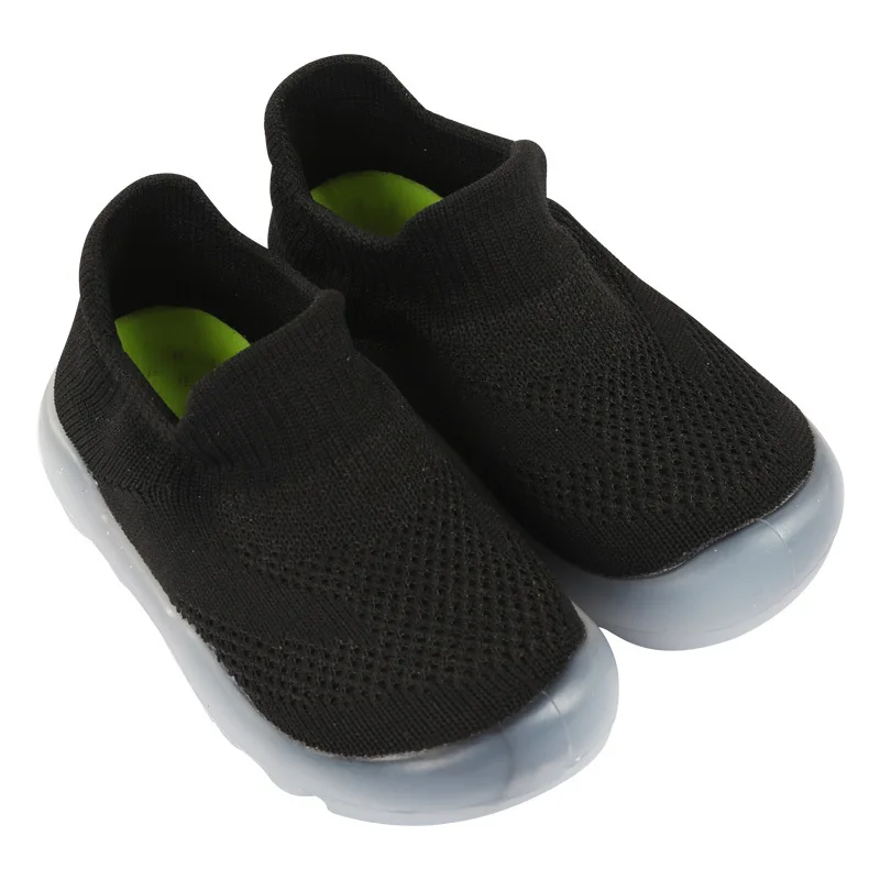 Дышащая нескользящая обувь для малышей обувь для маленьких девочек детская обувь для малышей-мальчиков удобная повседневная обувь с мягкой подошвой для малышей