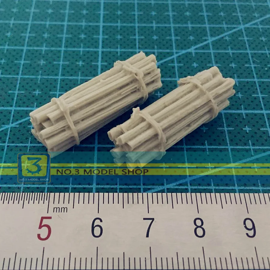 

1:35 Soldiers Scene Accessories Bundle Of Wood Resin Model Free Shipping