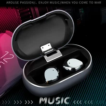 YTOM TX26 8H тяжелые басы металлические Bluetooth 5,0 наушники настоящие Беспроводные наушники с шумоподавлением наушники для спортивных смартфонов ПК