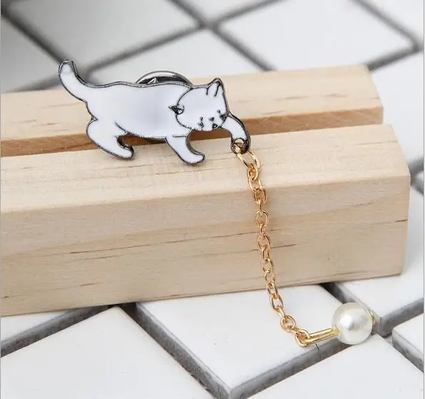 Lovely drops of oil cat brooches brooch pins for women girl kids