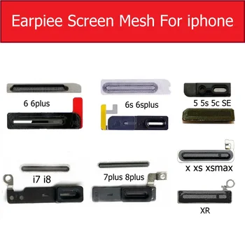 

Anti-dust screen mesh for iPhone X XS MAX XR earpiece Adhesive glue mesh for iphone 5 6s 6 7 8 plus Ear speaker Grill mesh parts