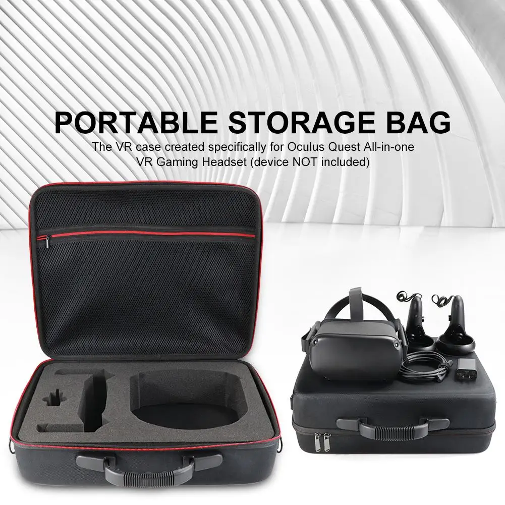 

FOR Oculus Quest Case Oculus Quest All-in-one VR Gaming Headset Storage Box Travel Case #WO