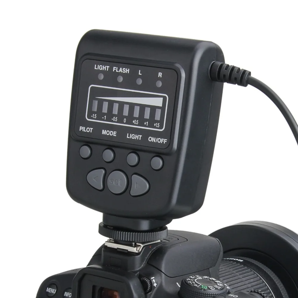 Anel de Luz Flash para Nikon T3i para Nikon Meike Macro Canon Eos 650d 600d 60d 7d 550d T4i D5300 D7000 D5200 D90 Etc Fc-100 Fc100 - Image 4