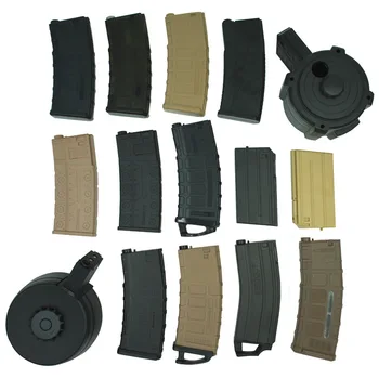 

Magazine for Jinming JM 9th Gen8 M4 Gel Ball Blaster Upgrade Accessories Drum Nylon Lettering Magazine Short Straight Clip