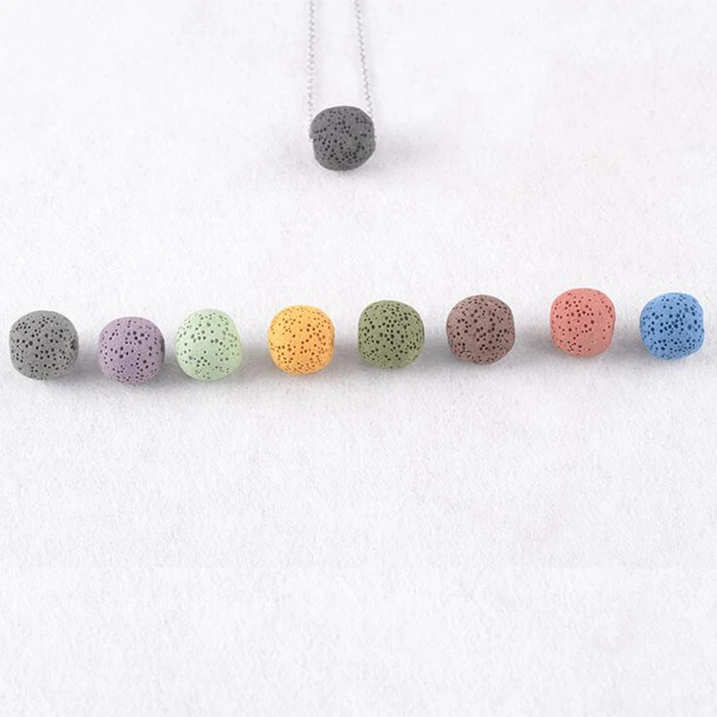ZP-NL005 lava rock pendant (2)