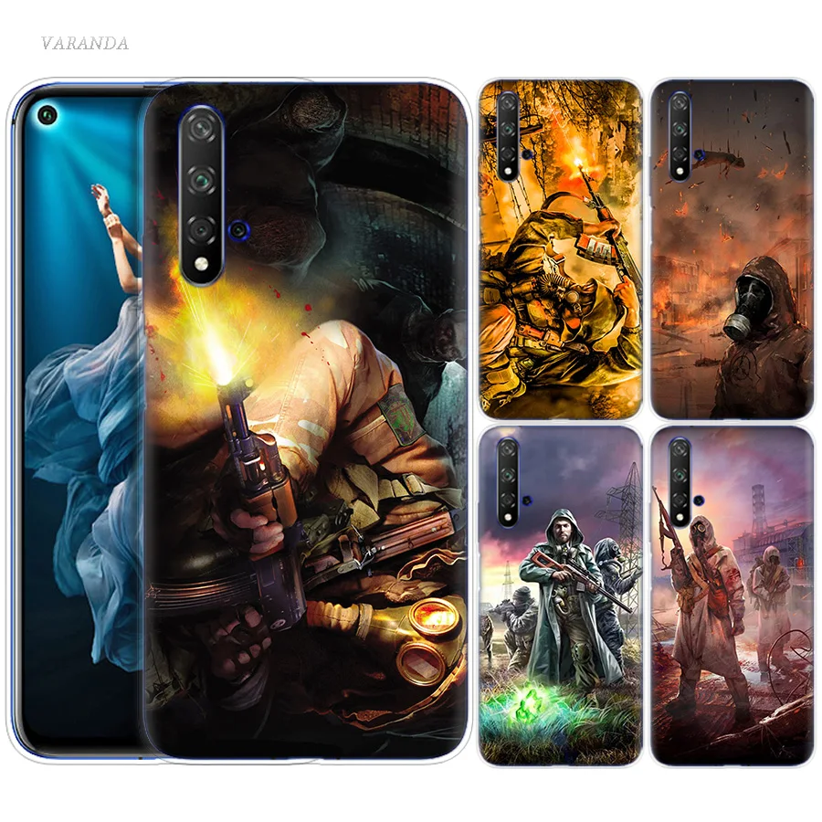 

Stalker Clear Sky Case for Huawei Honor 8X 8C 8 9 10 20 Play 8A lite Pro V20 Y9 Y7 Y6 Y5 Prime 2018 2019 TPU Cas Phone Bags Capa