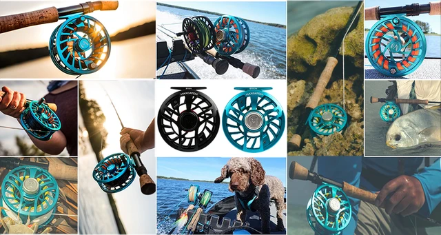 Maximumcatch SPARTA 7-10WT Water Resist Fly Reel 6061 T6 Aluminum 100%  Sealed Waterproof Fly Fishing Reel