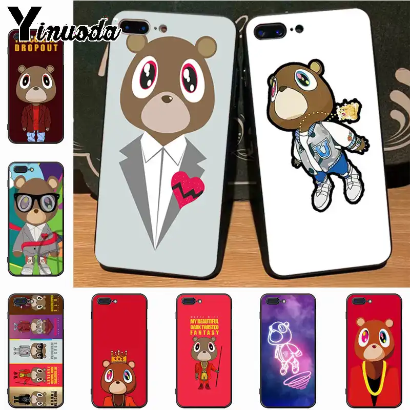 Yinuoda Kanye West Graduation Bear Diy Luxury High End Protector