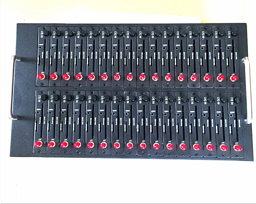 SMS GSM Modem Pool 32 Ports M35 Module USB AT Commands