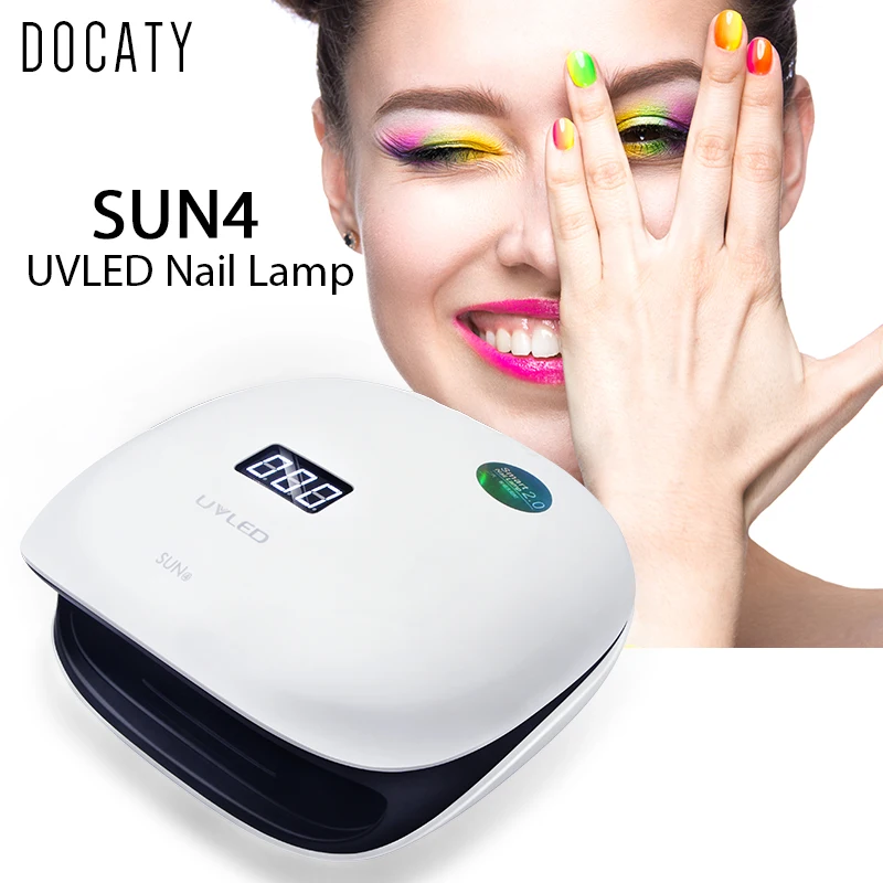 

Bukio Dryer for Gel Varnish Sun4 Uv Led 48W Professional UV 30 LEDs for Manicure Equipment Nails Tools 2018