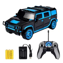 Игрушечный автомобиль, датчик жестов, одна кнопка, деформация, пульт дистанционного управления, трансформирующий робот, четырехполосный пульт дистанционного управления, внедорожник, 1:18