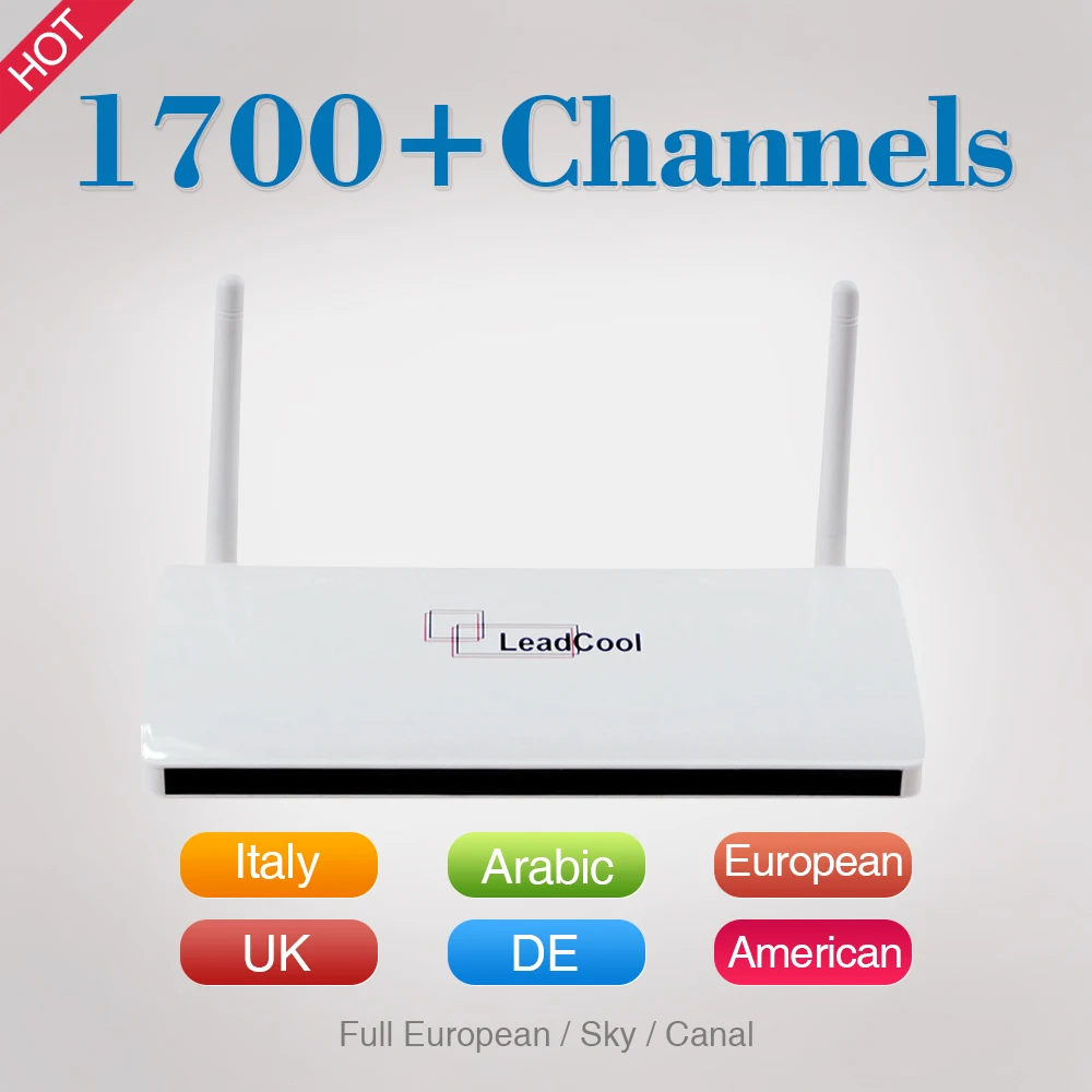 Prix pour Canal Plus Français IPTV Boîte 1 Année Iptv Abonnement IUDTV 1700 canaux Arabe Suède Allemagne ROYAUME-UNI Leadcool Smart TV Set Top Box Prix pour Canal Plus Français IPTV Boîte 1 Année Iptv Abonnement IUDTV 1700 canaux Arabe Suède Allemagne ROYAUME-UNI Leadcool Smart TV Set Top Box